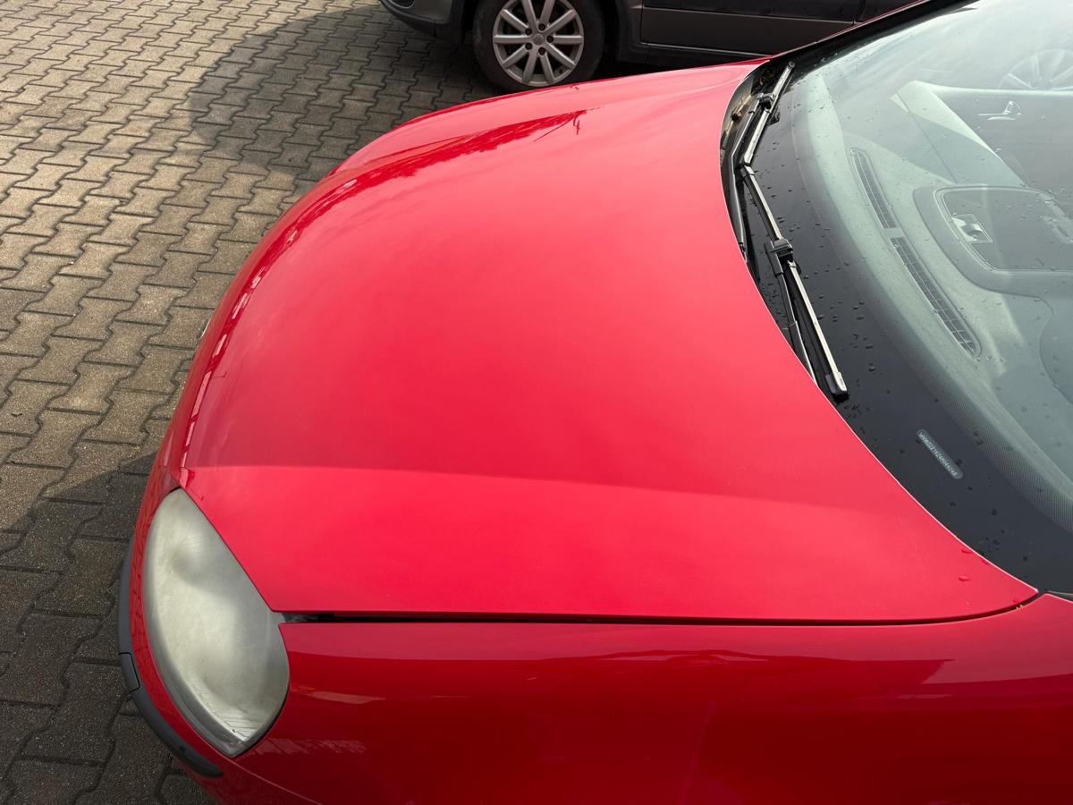 VW Golf V original Motorhaube LY3D Tornadorot BJ04